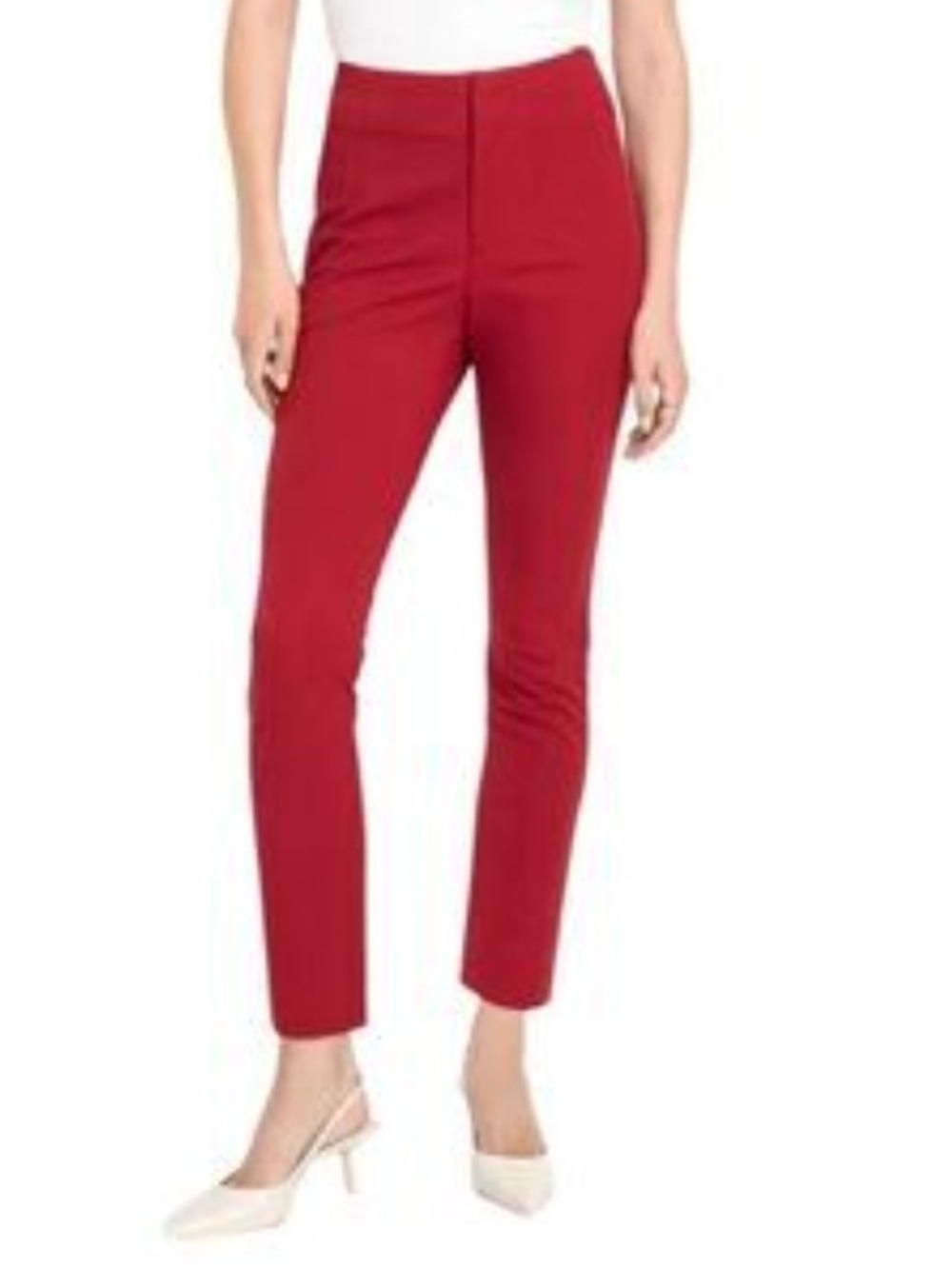 Old Navy Extra High-Rise Pixie Pant - Red